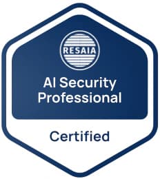 AI Security Professional (AISP) certification badge