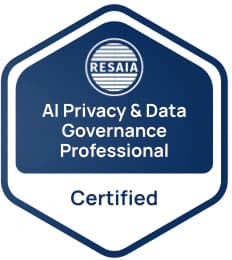 AI Privacy & Data Governance Professional (APGP) certification badge