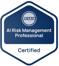 AI Risk Management Professional (ARMP) certification badge